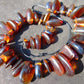 88 gram Small Beads Combination Necklace Indonesian Amber for Healing A655