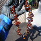 88 gram Small Beads Combination Necklace Indonesian Amber for Healing A655
