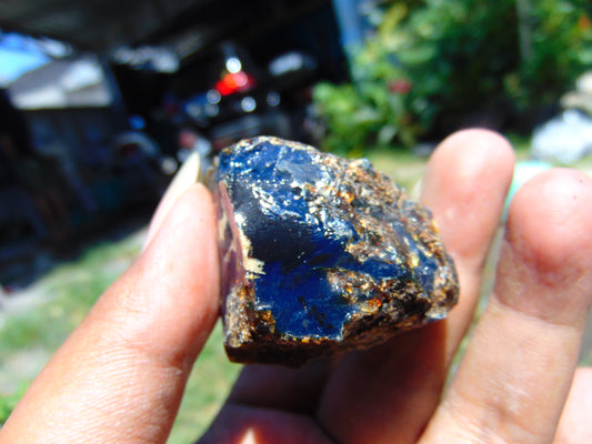 30 gram Rough Raw Indonesian Blue Amber for Healing RBM33