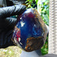 332 Gr Full Polished Indonesian Blue Amber for Healing ML86