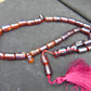 79 gr Komboloi Rosary 33+2 Beads 12x18 mm Indonesian Red Amber for Healing TT12