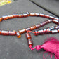 79 gr Komboloi Rosary 33+2 Beads 12x18 mm Indonesian Red Amber for Healing TT12