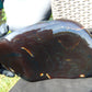 1730 gram Full polished 27x14x11 Indonesian Dark Green Blue Amber for Healing AR150