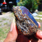 33 gram Rough Raw Indonesian Blue Amber for Healing RBM66