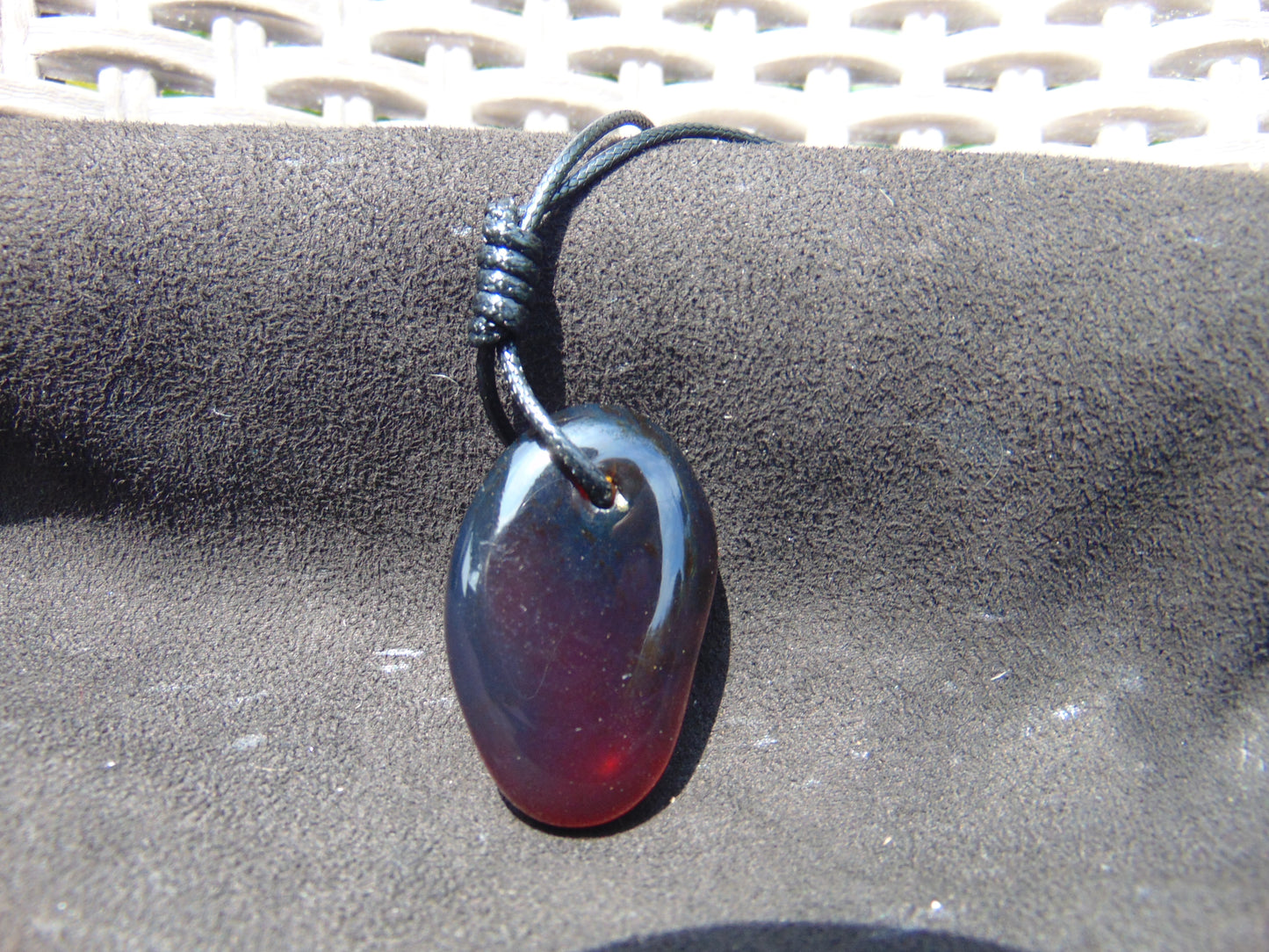 12 gr Pendant Indonesian Blue Amber for Healing PC26
