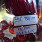 50 gr Hand Tasbih 35 Beads 12 mm Indonesian Red Amber for Healing No.26