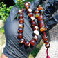 48 gr Hand Tasbih Mesbah Rosary 36 Beads 12 mm Indonesian Yellow white Amber for Healing No.31
