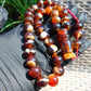 48 gr Hand Tasbih Mesbah Rosary 36 Beads 12 mm Indonesian Yellow white Amber for Healing No.31