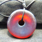 11 gr Donut Pendant Indonesian Blue Amber for Healing 26N15