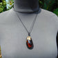 12 gr Teardrop Pendant 37x25 mm Indonesian Amber for Healing Y3B
