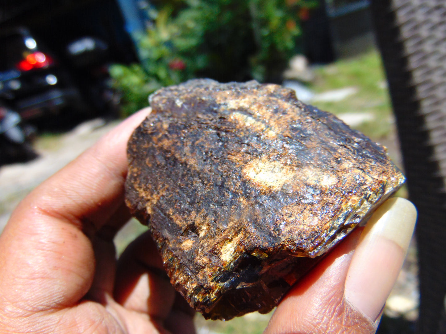 46 gram Rough Raw Indonesian Blue Amber for Healing RBM47