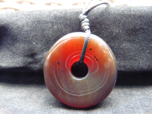 13 gr Donut Pendant Indonesian Amber for Healing 26N22