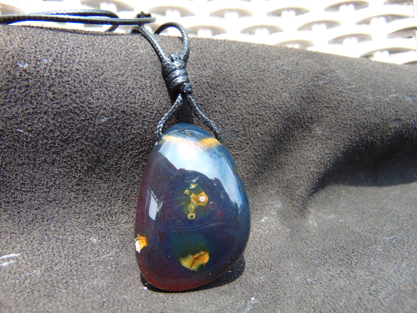 15 gr Pendant Indonesian Blue Amber for Healing PB118