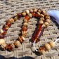 46 gr Hand Tasbih 33+3 Beads 12 mm Indonesian White Amber for Healing No.27