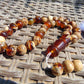 46 gr Hand Tasbih 33+3 Beads 12 mm Indonesian White Amber for Healing No.27