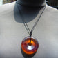 23 gr Donut Pendant Indonesian Blue Amber for Healing 26Y41