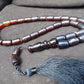 53 gr Komboloi Tasbih Rosary 33+2 Beads 11x16 mm Indonesian Dark Red Amber for Healing TT2