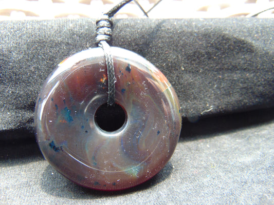17.6 gr Donut Pendant Indonesian Amber for Healing 26N27