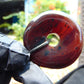 17.6 gr Donut Pendant Indonesian Amber for Healing 26N27