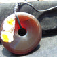 18 gr Donut Pendant Indonesian Crsytal Amber for Healing 26Y28