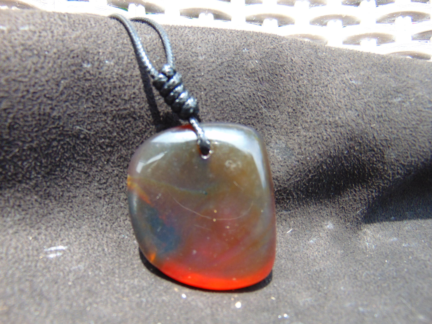 20 gr Pendant Indonesian Blue Amber for Healing P189