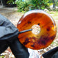 14.3 gr Donut Pendant Indonesian Blue Amber for Healing 26N7