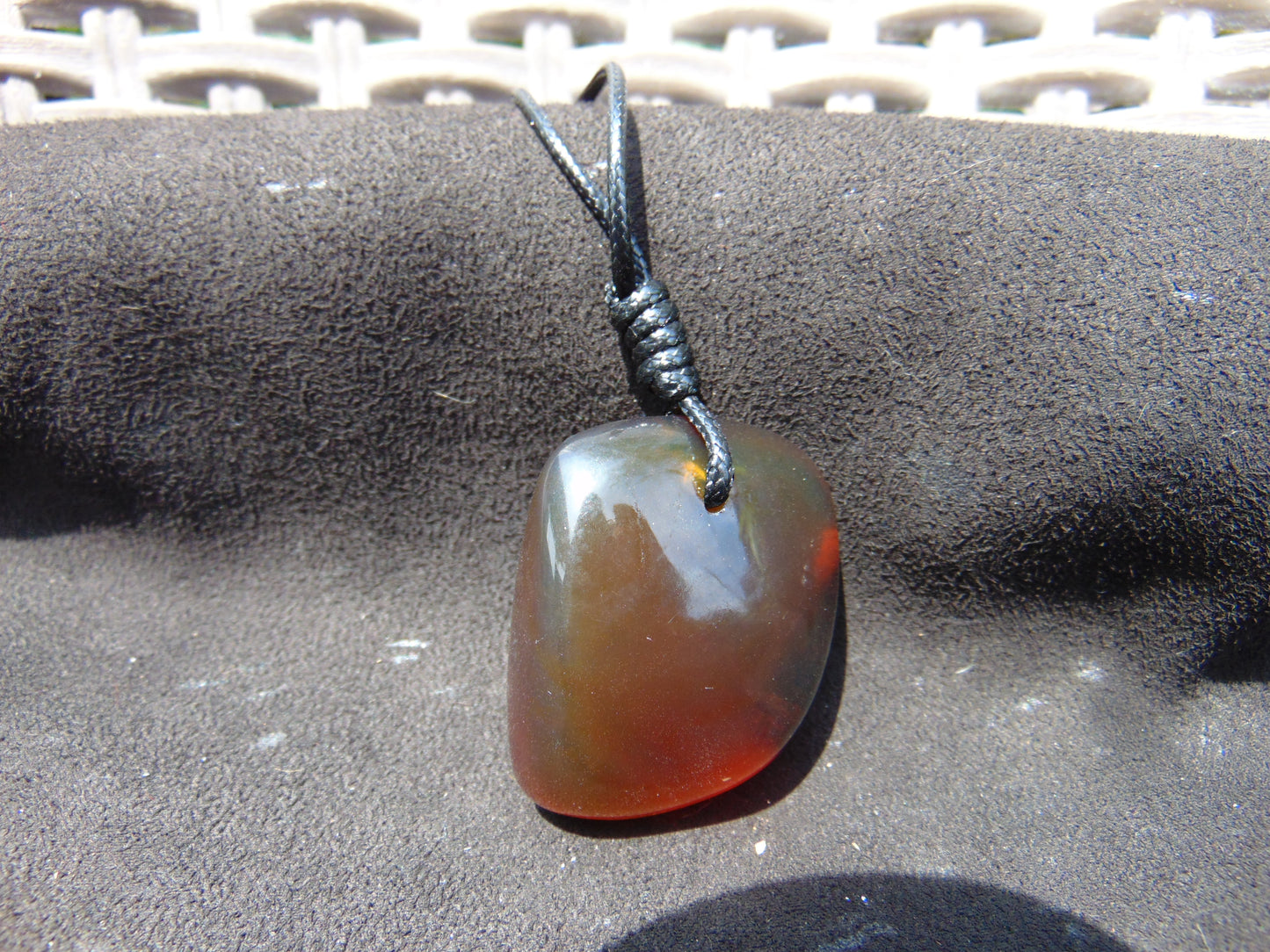 20 gr Pendant Indonesian Blue Amber for Healing P189