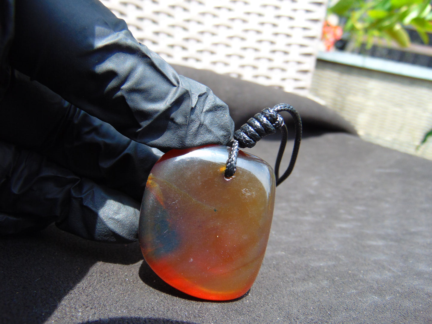 20 gr Pendant Indonesian Blue Amber for Healing P189