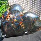 3901 Gr Full Polished 45x26x9 cm Indonesian Dark Blue Amber for Healing AR108