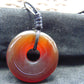 10 gr Donut Pendant Indonesian Crsytal Amber for Healing 26Y46