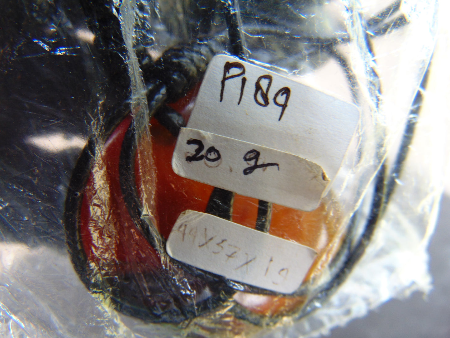 20 gr Pendant Indonesian Blue Amber for Healing P189