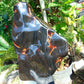 3901 Gr Full Polished 45x26x9 cm Indonesian Dark Blue Amber for Healing AR108