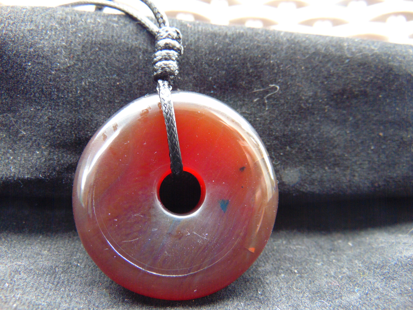 12.5 gr Donut Pendant Indonesian Amber for Healing 26N26