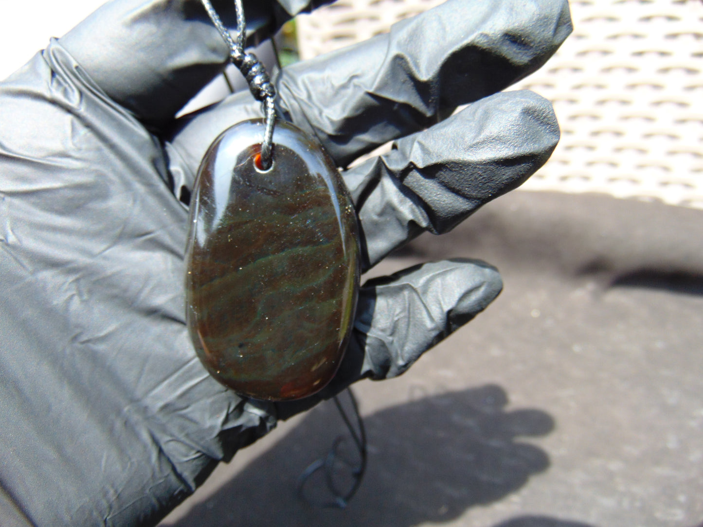 11 gr Pendant 50x31x9 mm Indonesian Amber for Healing PCA516