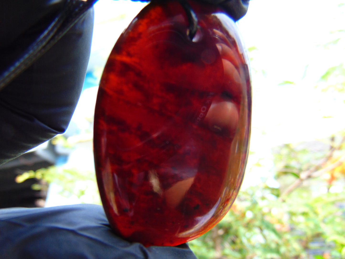 11 gr Pendant 50x31x9 mm Indonesian Amber for Healing PCA516