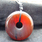 13 gr Donut Pendant Indonesian Red Amber for Healing 26Y45