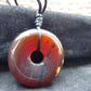 13 gr Donut Pendant Indonesian Red Amber for Healing 26Y45