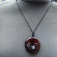13 gr Donut Pendant Indonesian Red Amber for Healing 26Y45