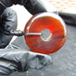 13 gr Donut Pendant Indonesian Red Amber for Healing 26Y45