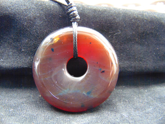 11 gr Donut Pendant Indonesian Amber for Healing 26Y47