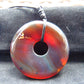 13 gr Donut Pendant Indonesian Blue Amber for Healing 26Y36