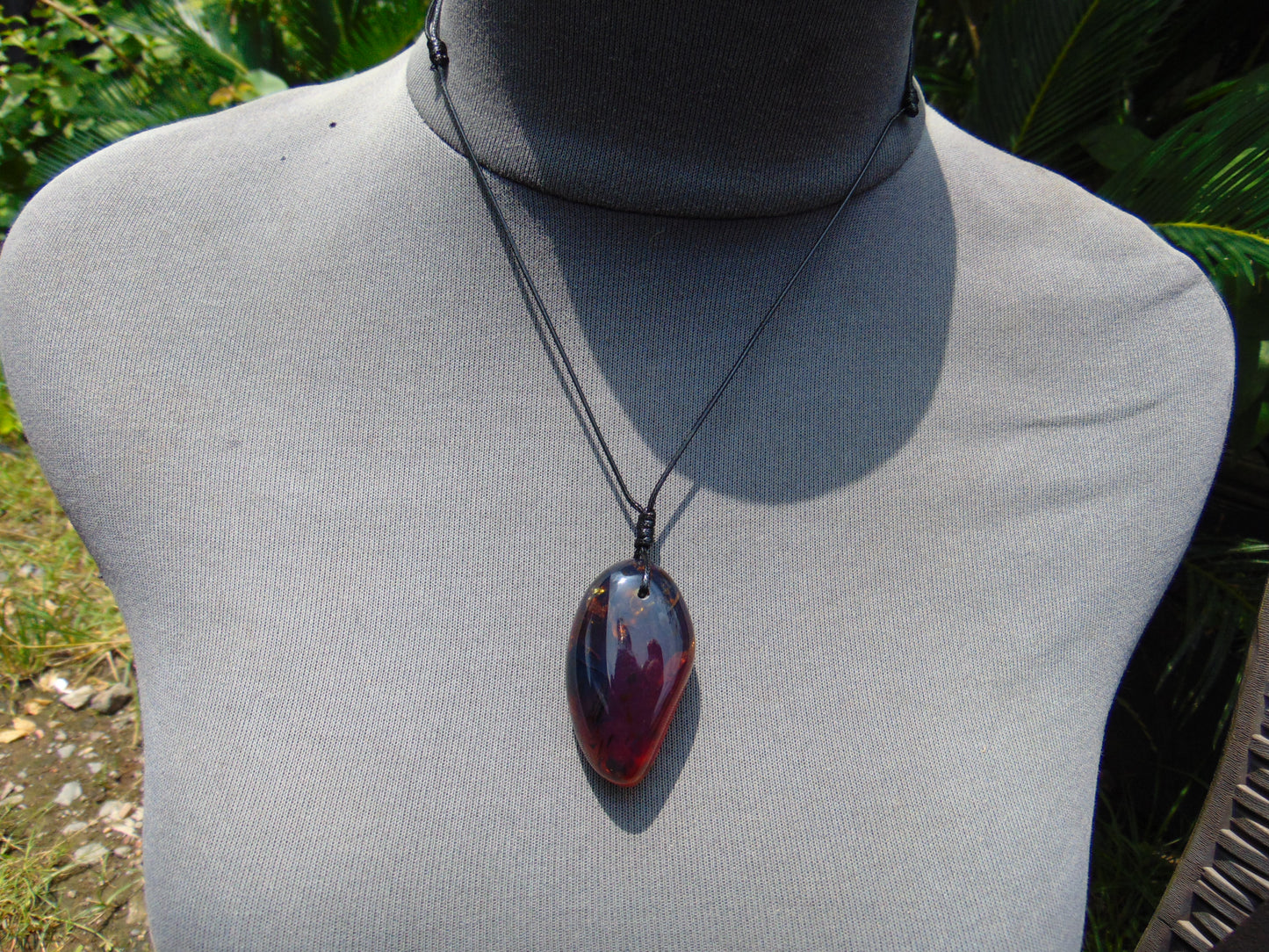 14 gr Pendant Indonesian Blue Amber for Healing PCN538