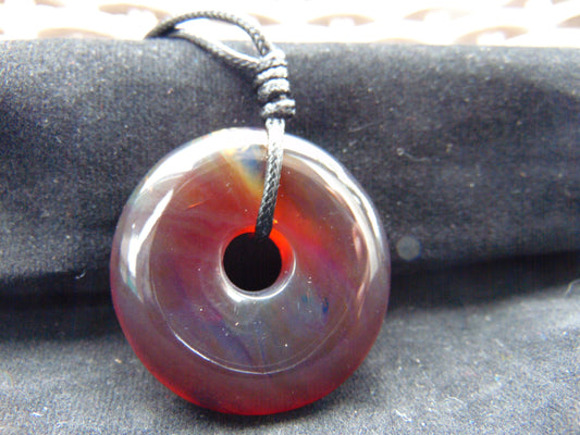 14.4 gr Donut Pendant Indonesian Amber for Healing 26N17