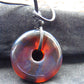 9.8 gr Donut Pendant Indonesian Blue Amber for Healing 26N4