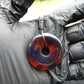 9.8 gr Donut Pendant Indonesian Blue Amber for Healing 26N4