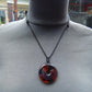 9.8 gr Donut Pendant Indonesian Blue Amber for Healing 26N4