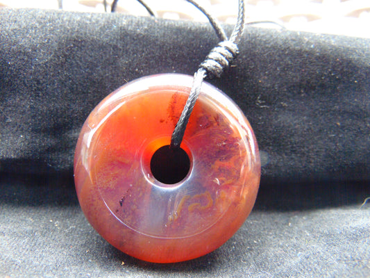 16 gr Donut Pendant Indonesian Amber for Healing 26Y34