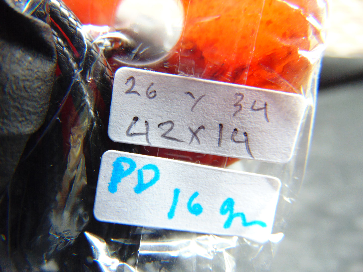 16 gr Donut Pendant Indonesian Amber for Healing 26Y34