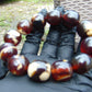 47 gram 12 Beads Mala Bracelet Indonesian amber 18x20 mm for Healing A12G71