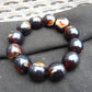 47 gram 12 Beads Mala Bracelet Indonesian amber 18x20 mm for Healing A12G68